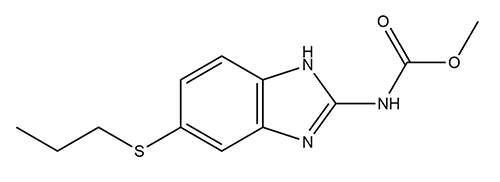羥丙基倍他環(huán)糊精對(duì)阿苯達(dá)唑的增溶作用(圖1)